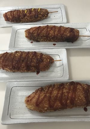 さけるチーズdeチーズドック-レシピのメイン写真