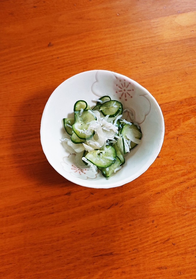 きゅうりとらっきょの酢の物-レシピのメイン写真