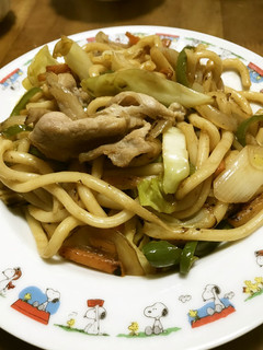 たっぷり野菜焼きうどんpart2-レシピのメイン写真