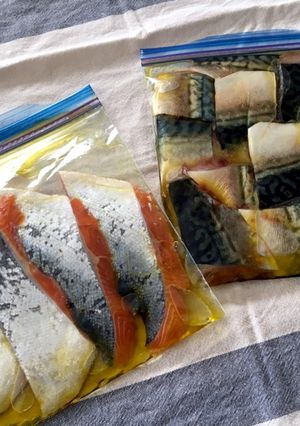 魚のオイル漬け-レシピのメイン写真