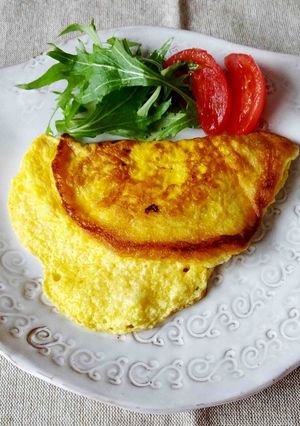 メレンゲオムレツ(卵焼き)-レシピのメイン写真