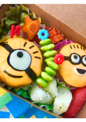 【時短】ミニオン キャラ弁-レシピのメイン写真