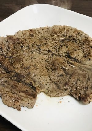 ステーキの前菜のステーキ-レシピのメイン写真