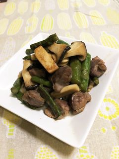 おつまみに最高♡砂肝のバタポン炒め-レシピのメイン写真