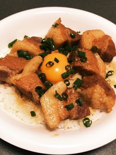 うめえ豚角煮丼-レシピのメイン写真