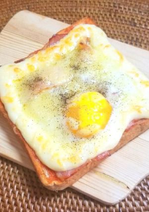 ラピュタパン✿ベーコンエッグトースト-レシピのメイン写真