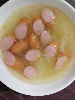 玉ねぎとウインナーの薬膳スープ-レシピのメイン写真