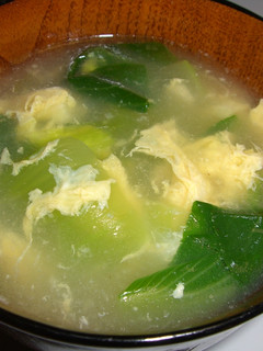 青梗菜と豆腐のスープ(中華風)-レシピのメイン写真