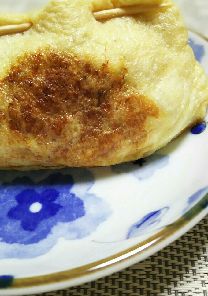 ✿簡単♪納豆と卵の油揚げ包み焼き✿-レシピのメイン写真
