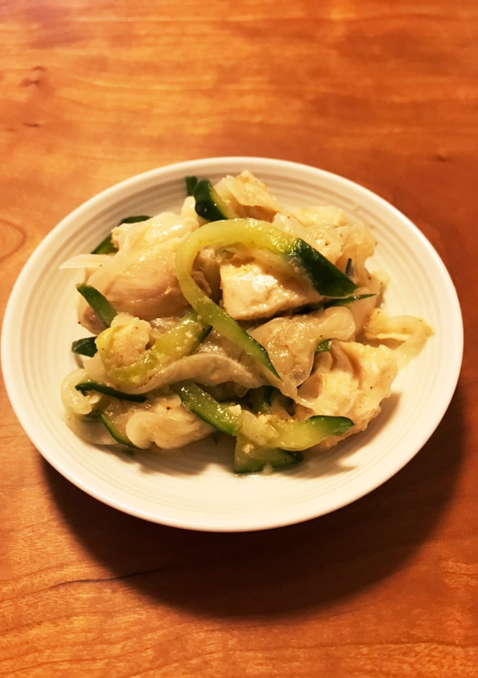 ささみの酢の物-レシピのメイン写真