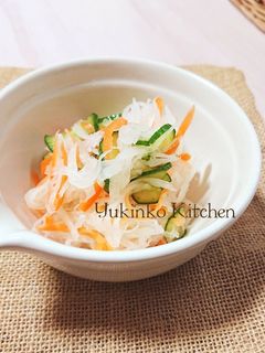 付け合せに☆おせちじゃなくても“なます”-レシピのメイン写真
