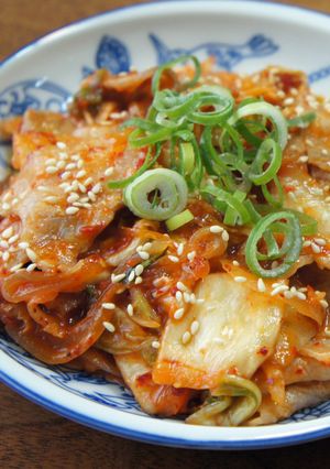 豚キムチ炒め-レシピのメイン写真