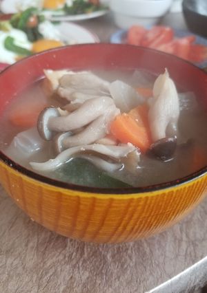具だくさん味噌汁.1-レシピのメイン写真