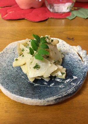 お花見筍のヒコズリ-レシピのメイン写真