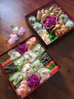 春♡お花見弁当 モザイク寿司-レシピのメイン写真