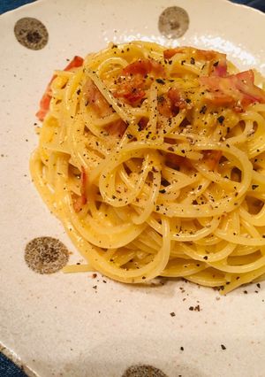 至福のカルボナーラ-レシピのメイン写真