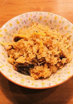 電鍋で簡単!サバ缶の炊き込み御飯-レシピのメイン写真