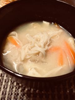 えのきのお味噌汁-レシピのメイン写真