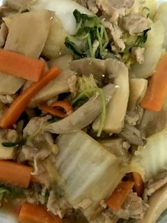 玉白茸と白菜の中華炒め-レシピのメイン写真