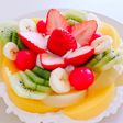 フルーツたっぷり生チョコタルト