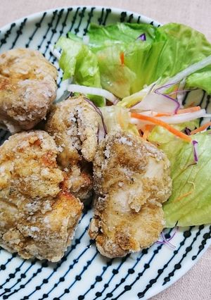 カレー味の唐揚げ(^o^)-レシピのメイン写真