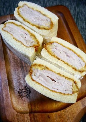 簡単！煮かつサンド-レシピのメイン写真