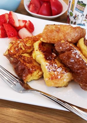 カリふわ♪簡単フレンチトースト♪-レシピのメイン写真