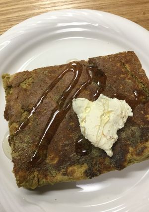 クスエアパンケーキ(抹茶)-レシピのメイン写真
