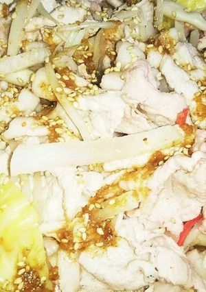 豚紅生姜しゃぶ（血管ダイエット1341）-レシピのメイン写真