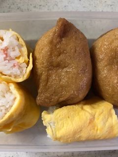 超スピード簡単いなり弁当-レシピのメイン写真