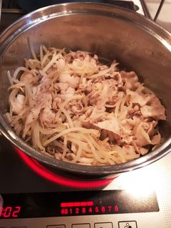 簡単!美味しい豚しゃぶもやしのポン酢がけ-レシピのメイン写真