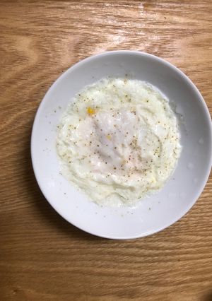 目玉焼き　レンジ　簡単-レシピのメイン写真