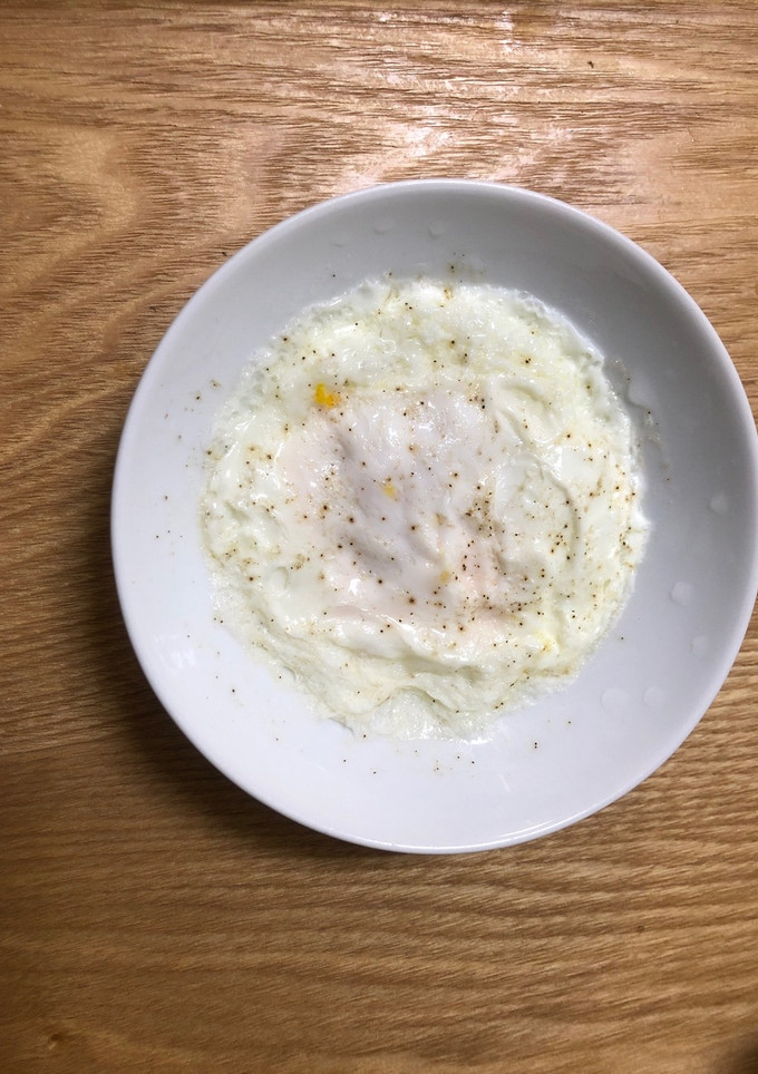 目玉焼き　レンジ　簡単-レシピのメイン写真