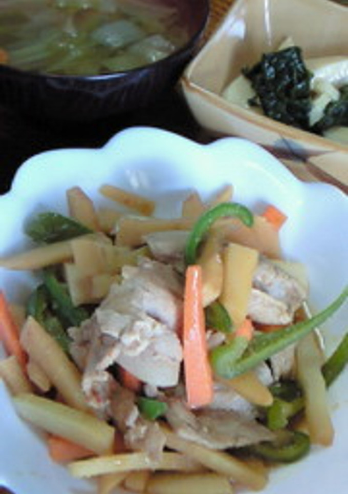 たけのこの炒め物-レシピのメイン写真