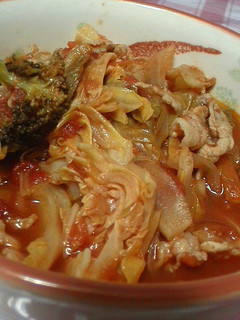 春キャベツとブロッコリ-のトマト煮☆-レシピのメイン写真