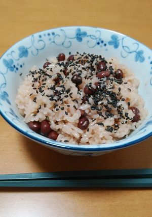 お祝いに☆炊飯器で簡単お赤飯-レシピのメイン写真