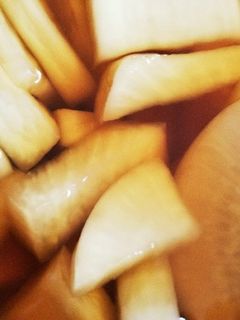 黒酢で大根漬け-レシピのメイン写真