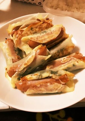 ウインナー餃子巻き-レシピのメイン写真