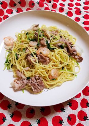 レモンとごま油が効いてる♡海鮮塩焼きそば-レシピのメイン写真
