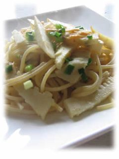 筍の柚子こしょうパスタ-レシピのメイン写真