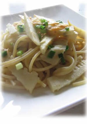 筍の柚子こしょうパスタ-レシピのメイン写真