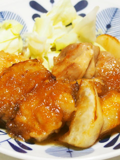 もも肉とかぶのおろし照り焼き♪-レシピのメイン写真