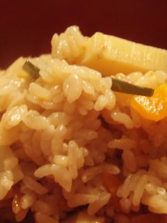 旬を食べよう^^筍ご飯♪圧力鍋でね!-レシピのメイン写真