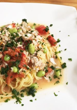 まるでレストラン♡アクアパッツァのパスタ-レシピのメイン写真