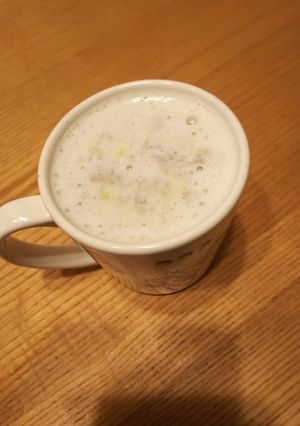 ふわふわバナナミルク-レシピのメイン写真