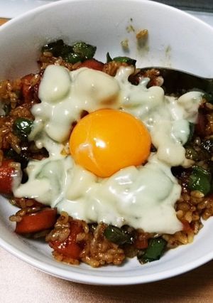簡単 ピーマン入り味噌ご飯-レシピのメイン写真