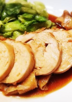 時短！かんたん！鶏むねチャーシュー-レシピのメイン写真