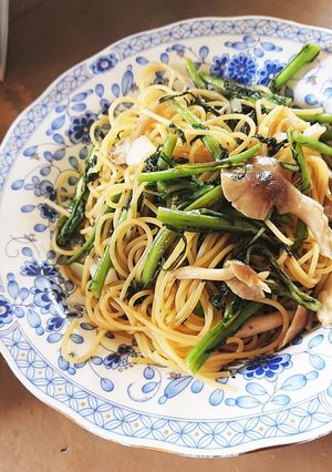 KALDIきのこのブイヨンで和風パスタ-レシピのメイン写真