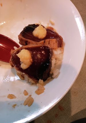 カツオのたたき漬け丼-レシピのメイン写真