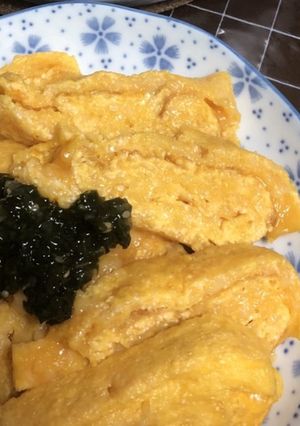 餅入り卵焼き-レシピのメイン写真